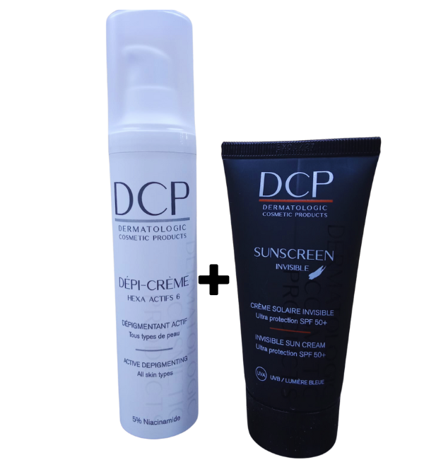 DCP Pack Dépi-Crème Dépigmentant Actif & Ecran Solaire